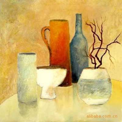 Canvas Pure Hand Painted still life Oil Painting for home